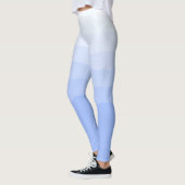 Socialite Blue Graded Ombre Pattern Leggings (Links)