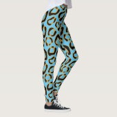 Socialite Leopard Print Patroon Leggings (Rechts)
