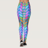 Socialite Summer Ivy Pattern Leggings (Achterkant)