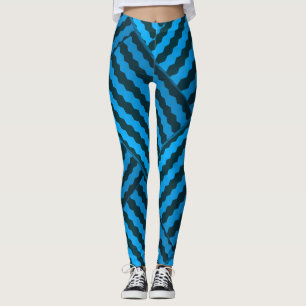 Socialite Wild & Crazy Checks Pattern Leggings