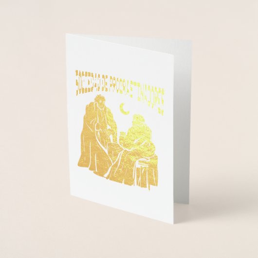 Sociedad de procrastinadores folie kaarten (Voorkant)