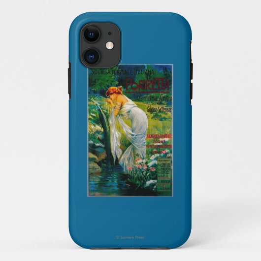 Societa Termale Italiana  PosterEurope Case-Mate iPhone Case (Achterkant)