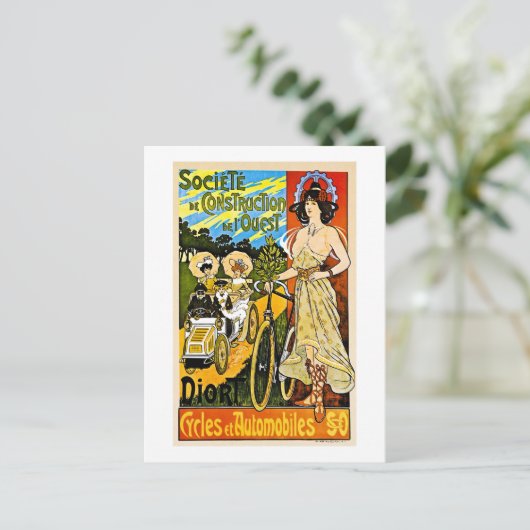 Societe' de Construction de l' Ouest - Diort Briefkaart (Staand voorkant)