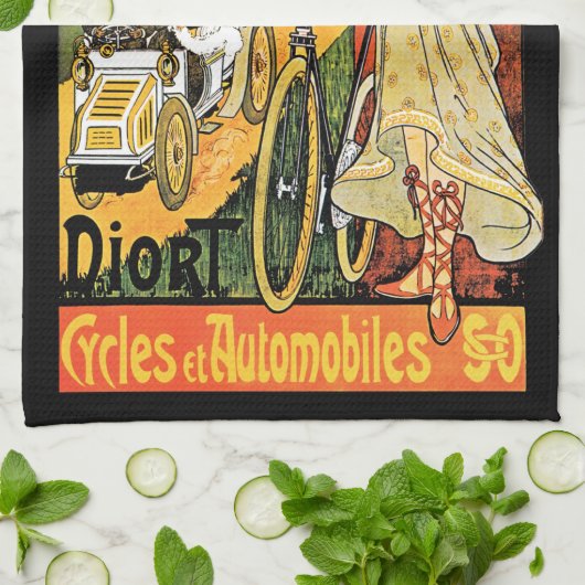 Societe de Construction de l'Ouest Theedoek (Gevouwen)