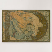 Société Populaire des Beaux-Arts – Alphonse Mucha Legpuzzel (Horizontaal)