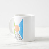 Society6 Moderne Wall Art ideeën Koffiemok (Voorkant links)