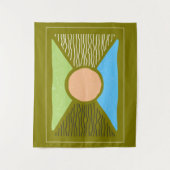 Society6 Moderne Wall Art ideeën Wandkleed (Voorkant)