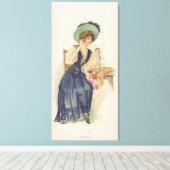  Society maid, no. 4 Canvas Afdruk (Insitu (Houten vloer))