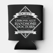 Society of Chronically Handsome Doctors - grappig Blikjeskoeler (Achterkant)