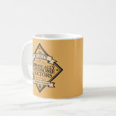 Society of Chronically Handsome Doctors - grappig  Koffiemok (Voorkant links)