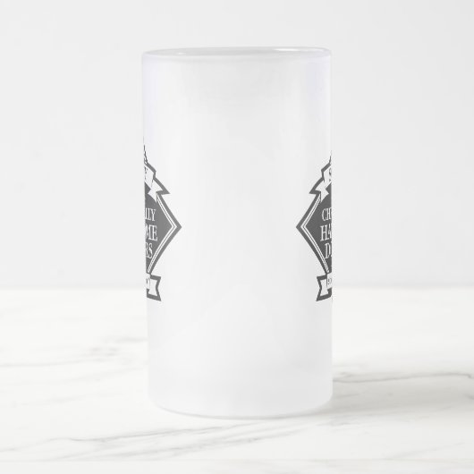 Society of Chronically Handsome Doctors - grappig  Matglas Bierpul (Center)