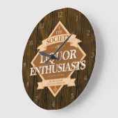 Society of Liquor Enthusiasts Large Clock Grote Klok (Hoek)