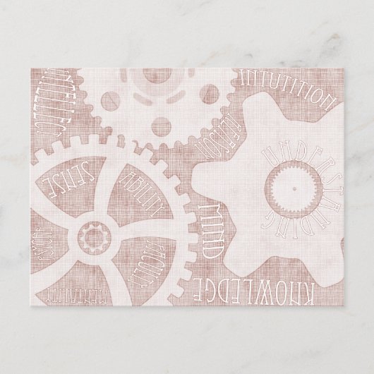 Society of New Century Intellectuals IV Briefkaart (Voorkant)