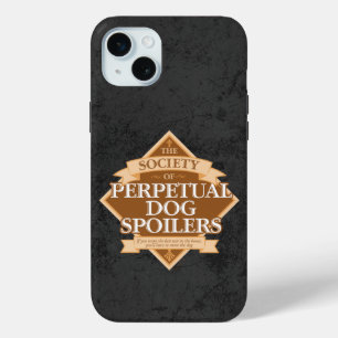 Society of Perpetual Dog Spoilers Hoesje-Mate iPho iPhone 15 Mini Hoesje