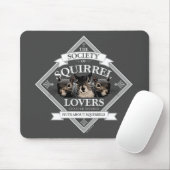 Society of Squirrel Lovers - grappige eekhoorn Mou Muismat (Met muis)