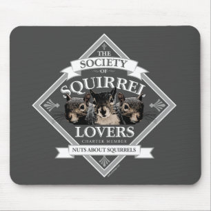 Society of Squirrel Lovers - grappige eekhoorn Mou Muismat