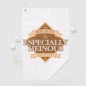 Society of the Speciaal Heinous Golfhanddoek (Insitu)