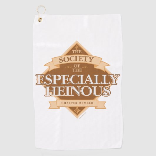 Society of the Speciaal Heinous Golfhanddoek (Voorkant)