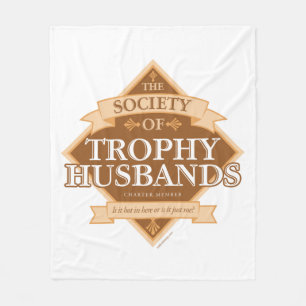 Society of Trophy Husbands Fleece Deken
