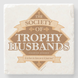 Society of Trophy Husbands Stenen Onderzetter