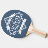 Society of Trophy Husbands Tafeltennisbatje (Zijkant)