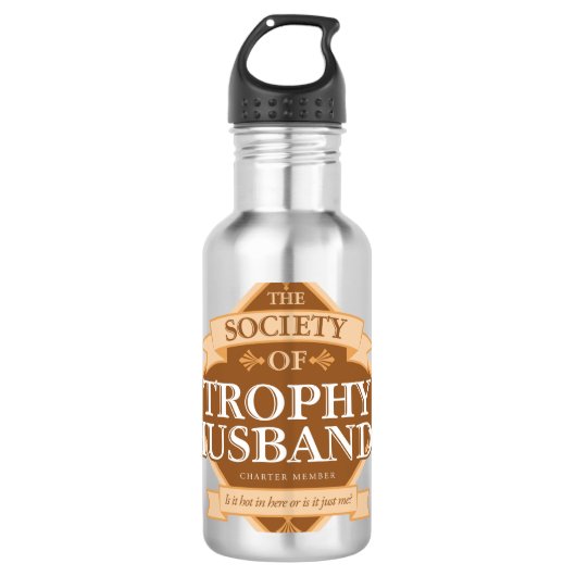 Society of Trophy Husbands Waterfles (Voorkant)