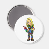 Sociktastic Roo Island Staff Player Magneet (Voorkant / Achterkant)