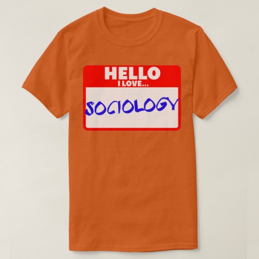 Sociologie 3 t-shirt (Design voorkant)