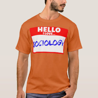 Sociologie 3 t-shirt