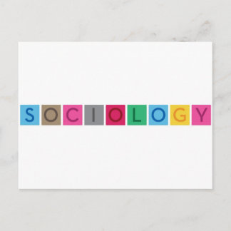 Sociologie Briefkaart