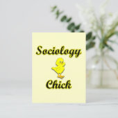 Sociologie Chick Briefkaart (Staand voorkant)