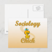 Sociologie Chick Briefkaart (Voorkant / Achterkant)