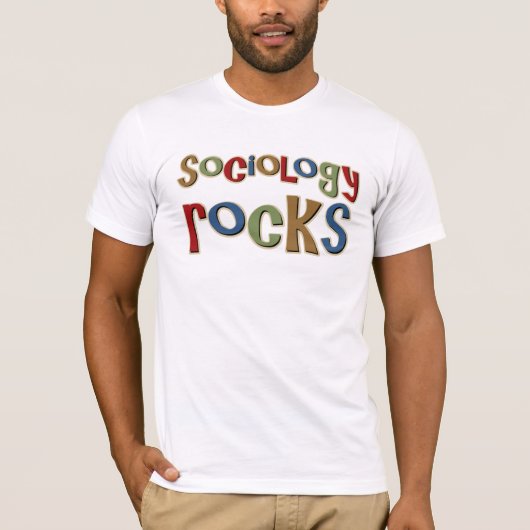 Sociologie Rocks T-shirt (Voorkant)