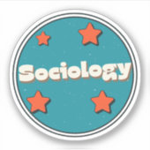 Sociologie Sticker (Voorkant)