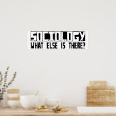 Sociologie wat er nog meer is? poster (Keuken)