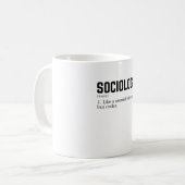 Sociology Like a normal science but cooler Koffiemok (Voorkant links)