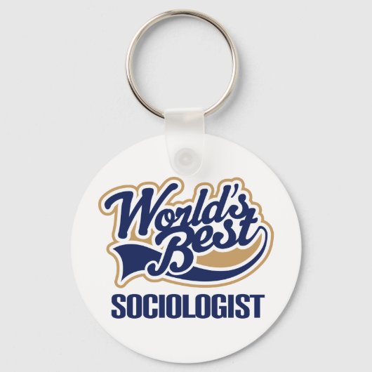 Socioloog Gift Sleutelhanger (Voorkant)