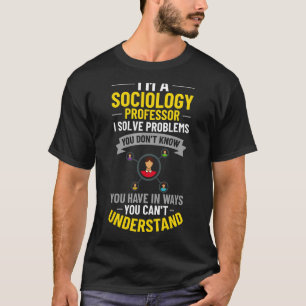 Socioloog hoogleraar onderwijs citeert leraar t-shirt
