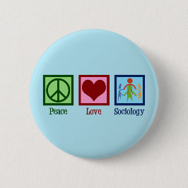 Socioloog professor socioloog ronde button 5,7 cm