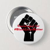 Socioloog voor Black Lives Matter Ronde Button 7,6 Cm (Voorkant /achterkant)