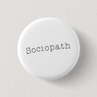 Sociopath Ronde Button 3,2 Cm