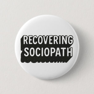 Sociopath Ronde Button 5,7 Cm