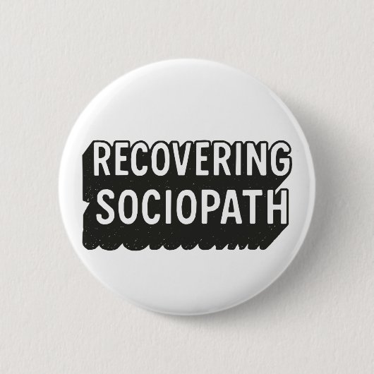 Sociopath Ronde Button 5,7 Cm (Voorkant)