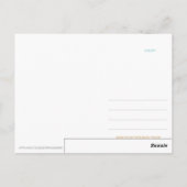 Sociopathisch Influence briefkaart, mini art Briefkaart (Achterkant)