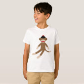 sock aap t-shirt (Voorkant volledig)
