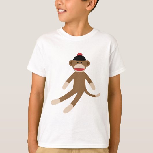 sock aap t-shirt (Voorkant)