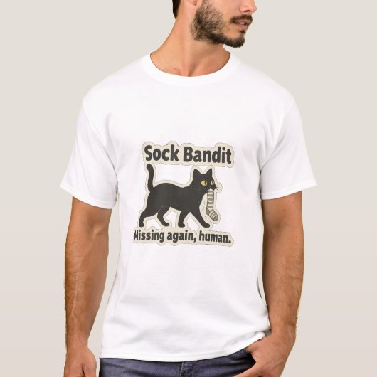 Sock Bandit T-shirt (Voorkant)