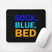 Sock Blue Bed _ Awesome Sock Blue Bed  Muismat (Met muis)