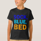 Sock Blue Bed _ Awesome Sock Blue Bed  T-shirt (Voorkant)