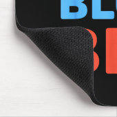 Sock Blue Bed Funny Meme Muismat (Hoek)